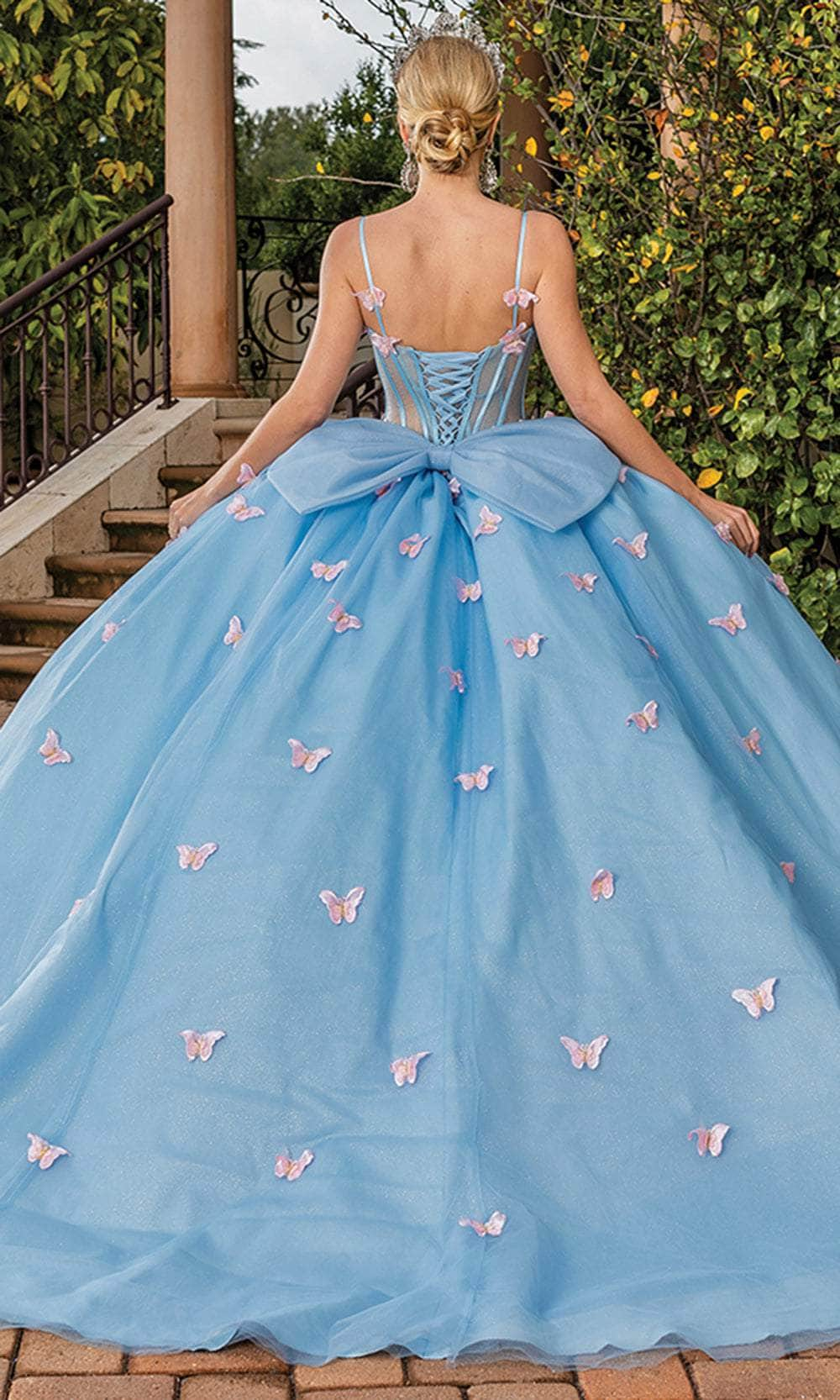 Dancing Queen 1815 - Butterfly Applique Ballgown