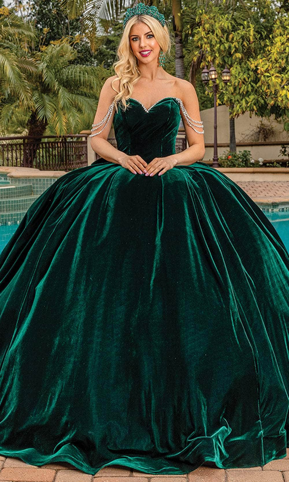 Dancing Queen 1817 - Bead Trimmed Ballgown