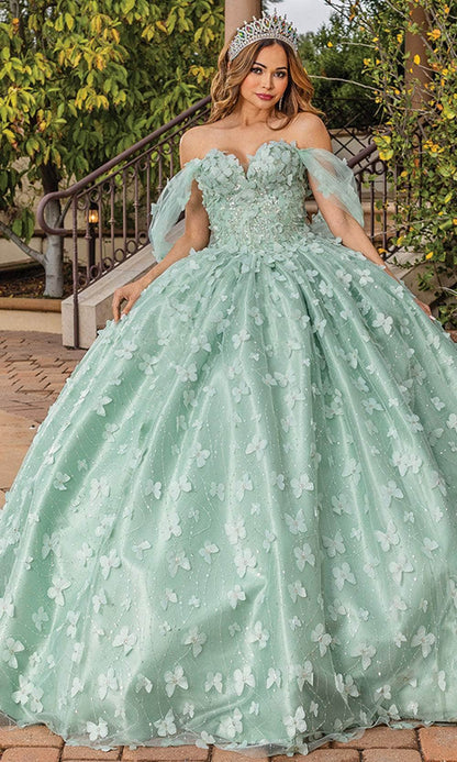 Dancing Queen 1820 - Sweetheart Sash Ballgown