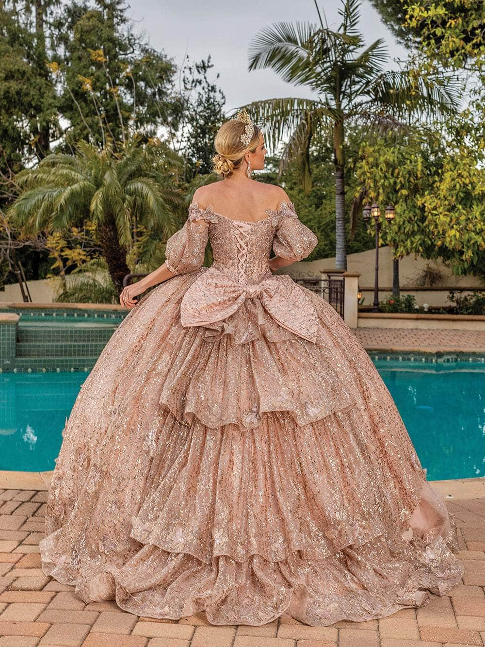 Dancing Queen 1877 - Bow Glitter Ballgown