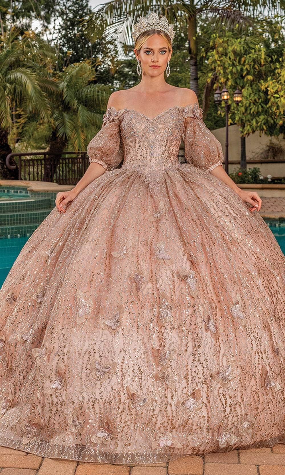 Dancing Queen 1877 - Bow Glitter Ballgown